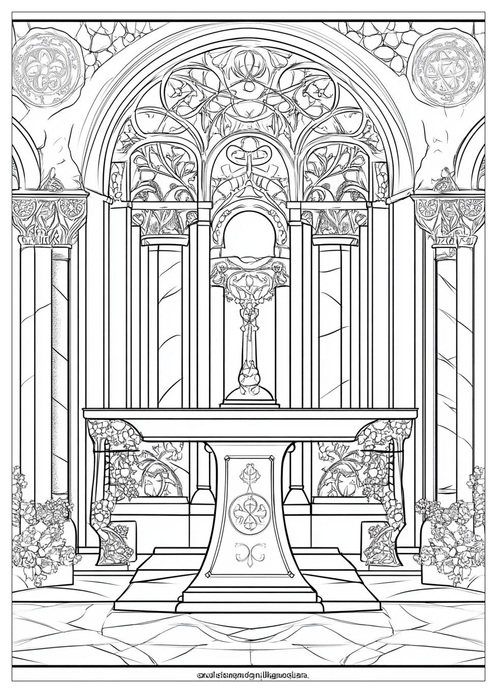 Middle Ages Coloring Pages-13