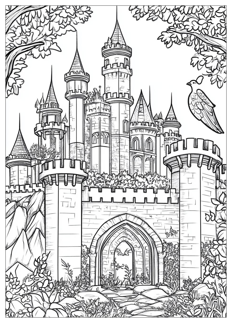 Middle Ages Coloring Pages-14