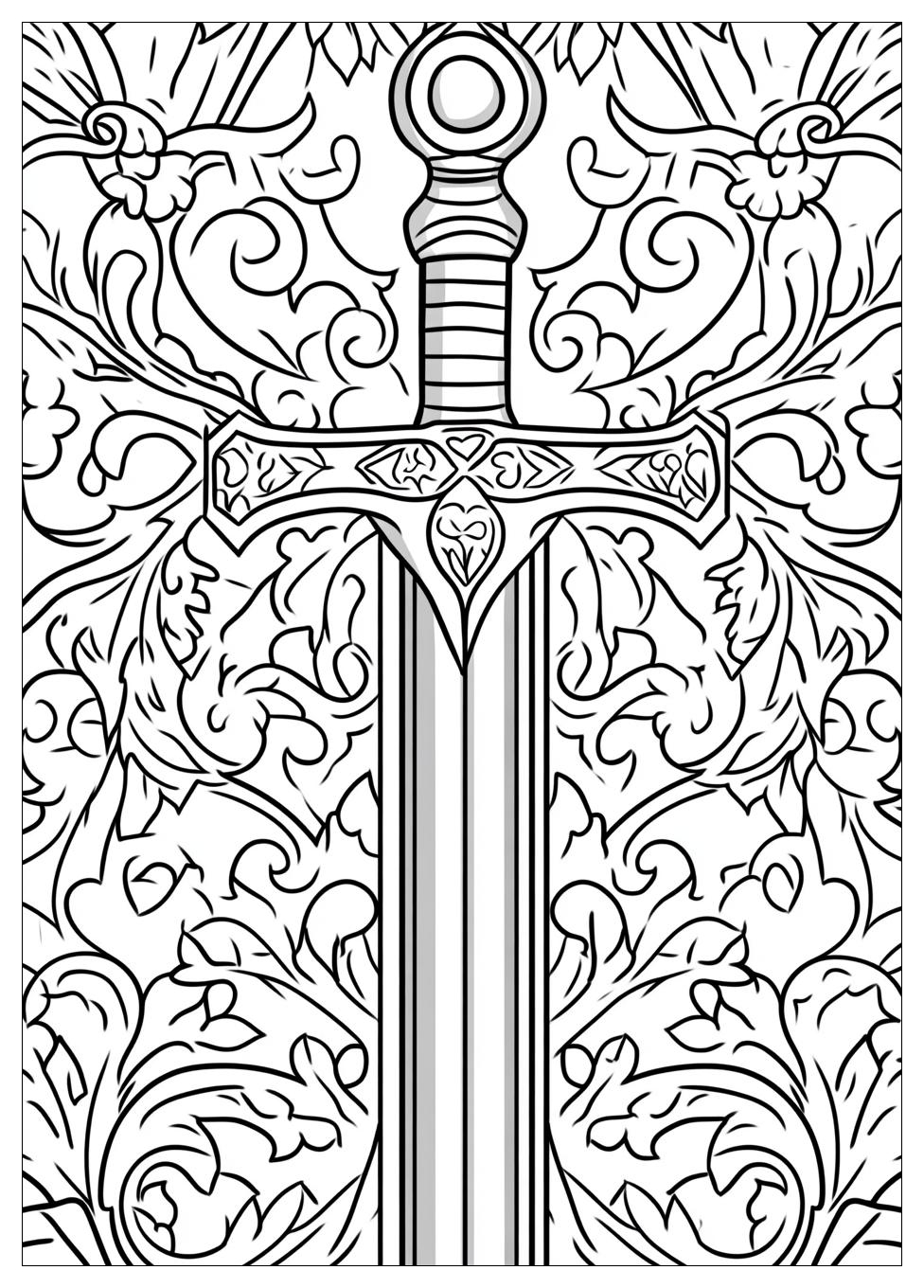 Middle Ages Coloring Pages-2