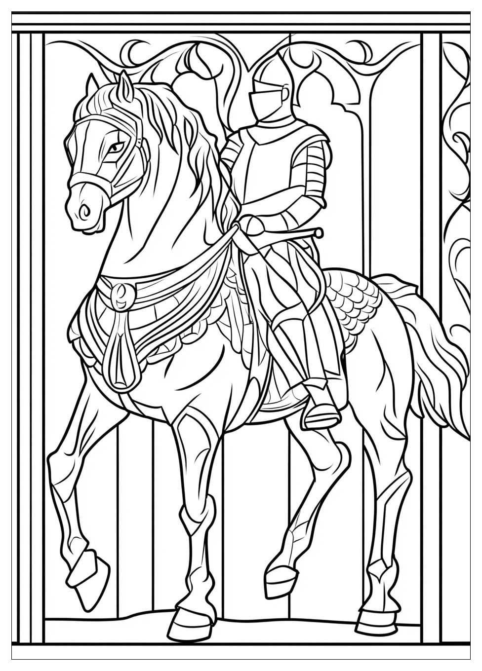 Middle Ages Coloring Pages-4