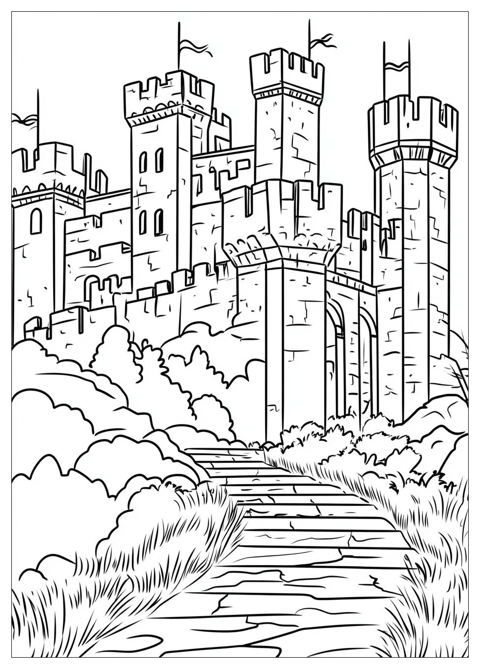 Middle Ages Coloring Pages-5