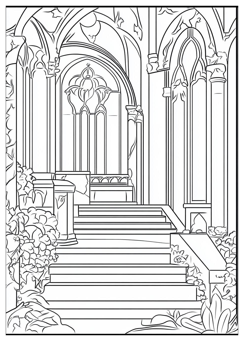 Middle Ages Coloring Pages-6