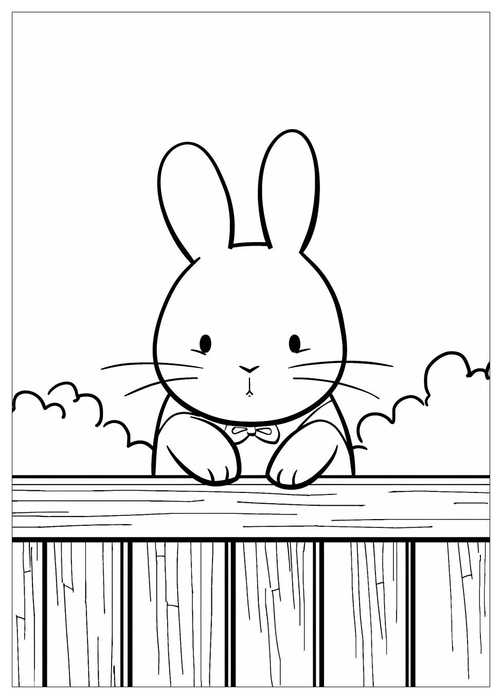 Miffy Coloring Pages-1
