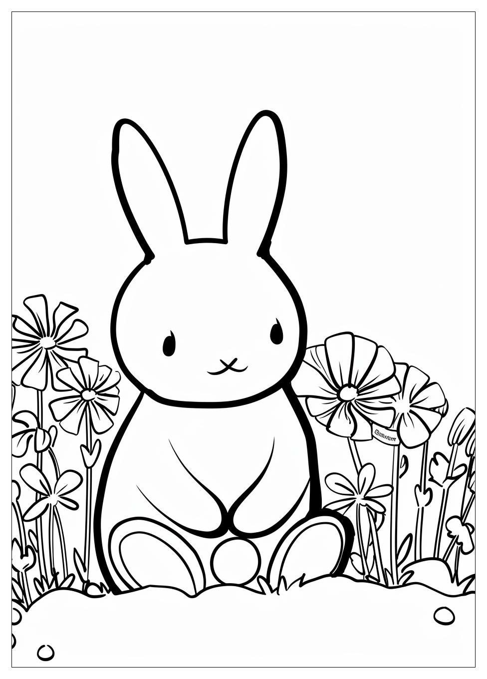 Miffy Coloring Pages-11