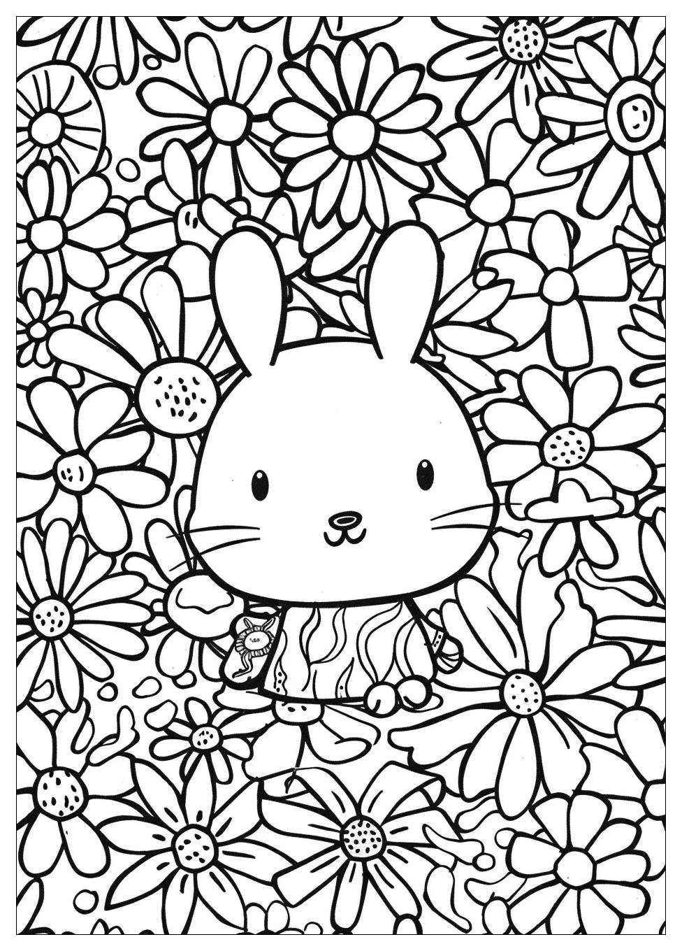 Miffy Coloring Pages-13