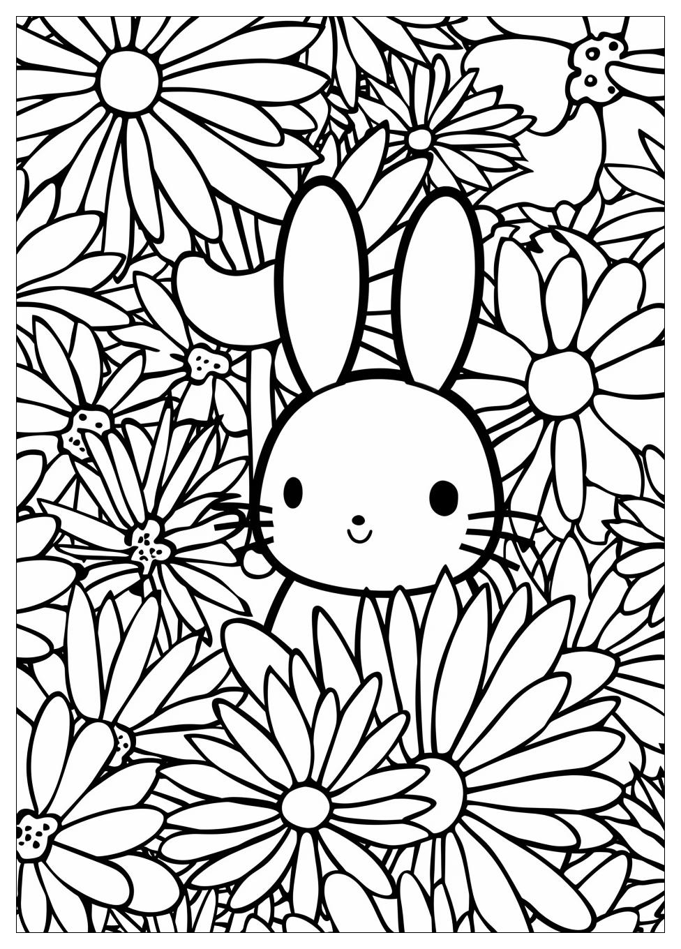 Miffy Coloring Pages-16
