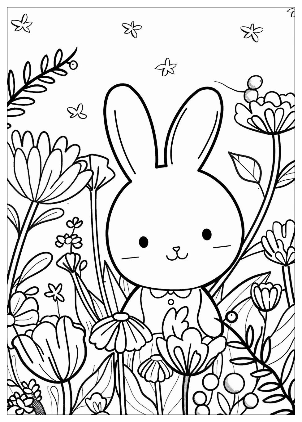 Miffy Coloring Pages-17