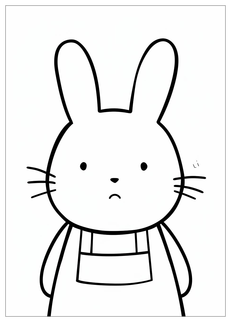Miffy Coloring Pages-4