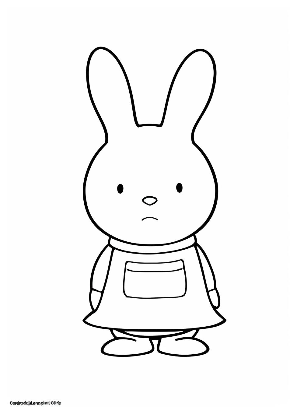 Miffy Coloring Pages-5