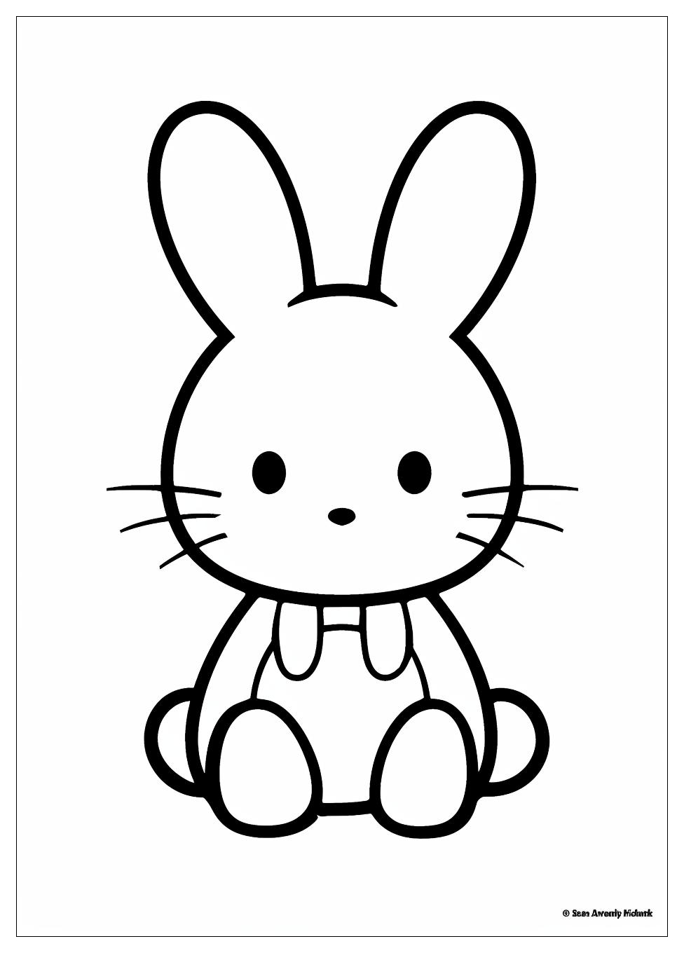 Miffy Coloring Pages-7