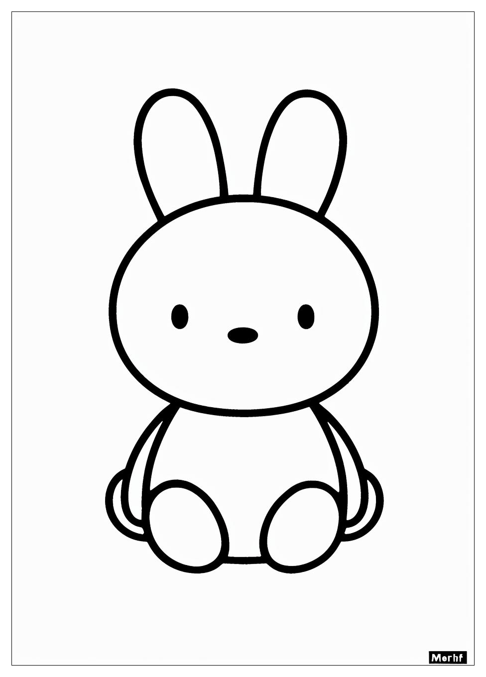 Miffy Coloring Pages-9