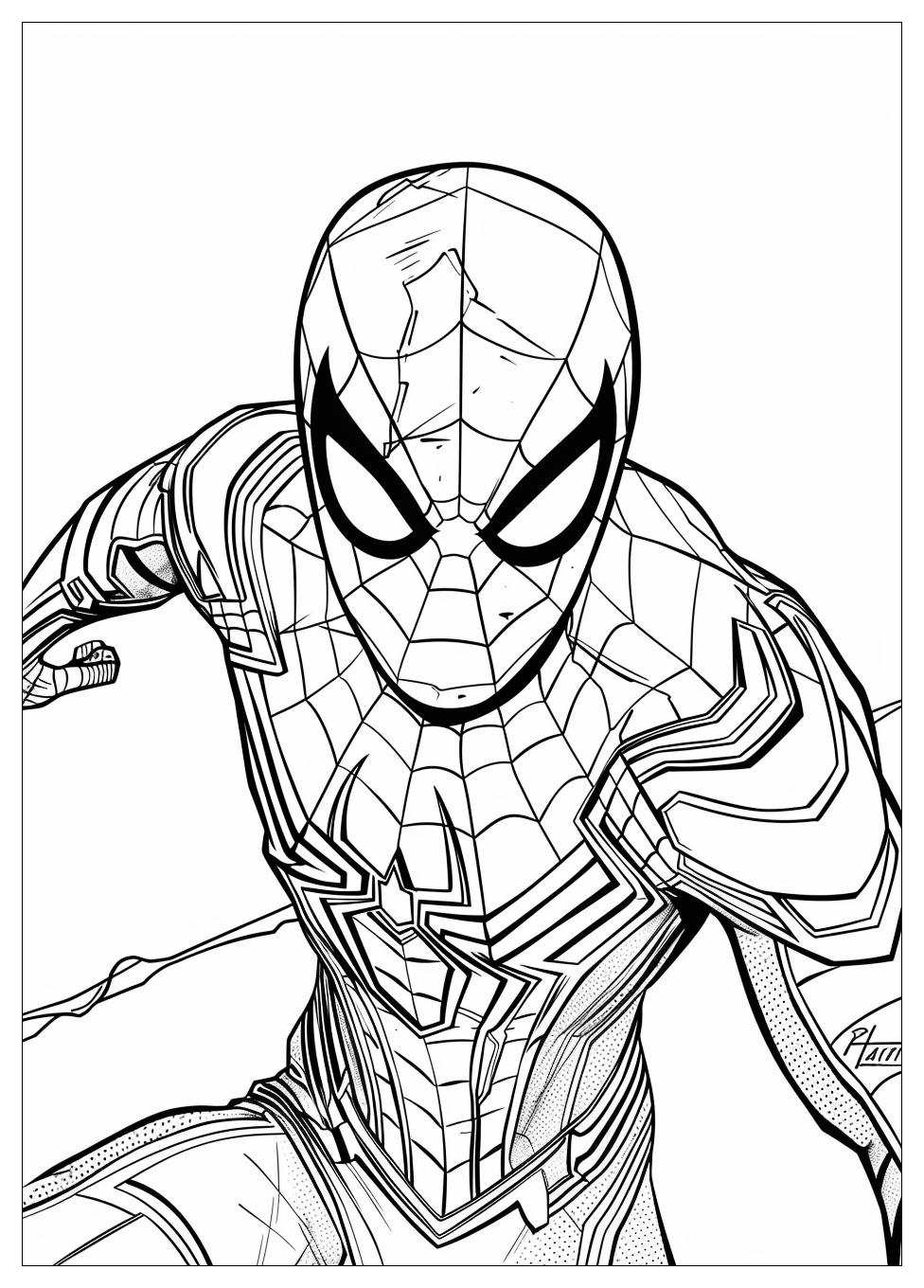 Miles Morales Coloring Pages-14