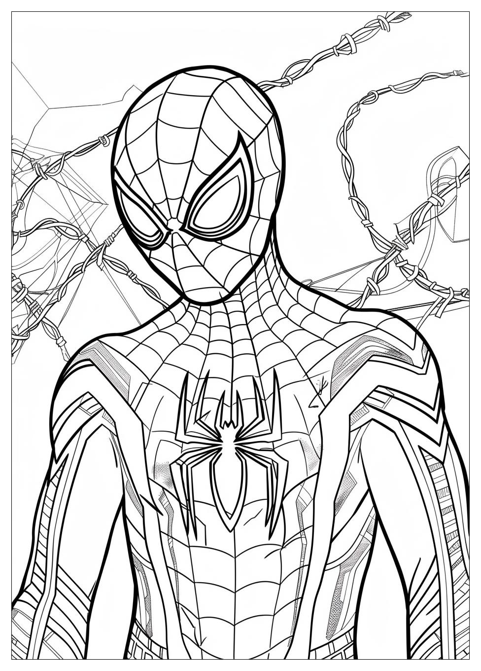 Miles Morales Coloring Pages-16