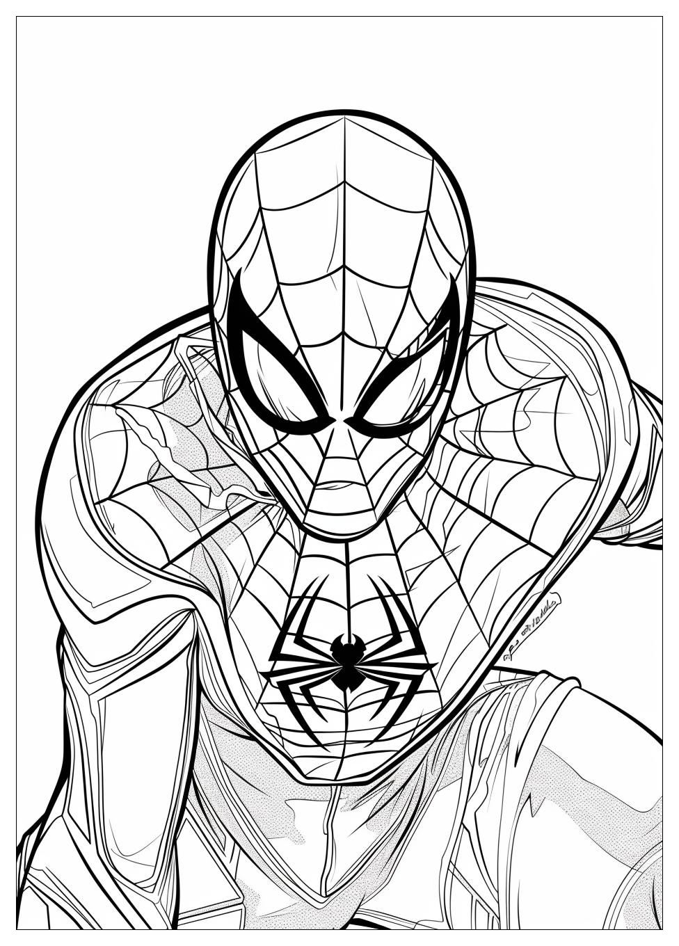 Miles Morales Coloring Pages-18