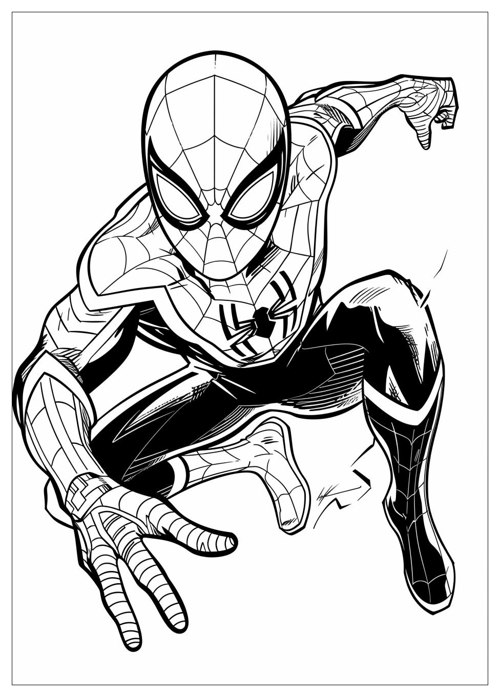 Miles Morales Coloring Pages-2