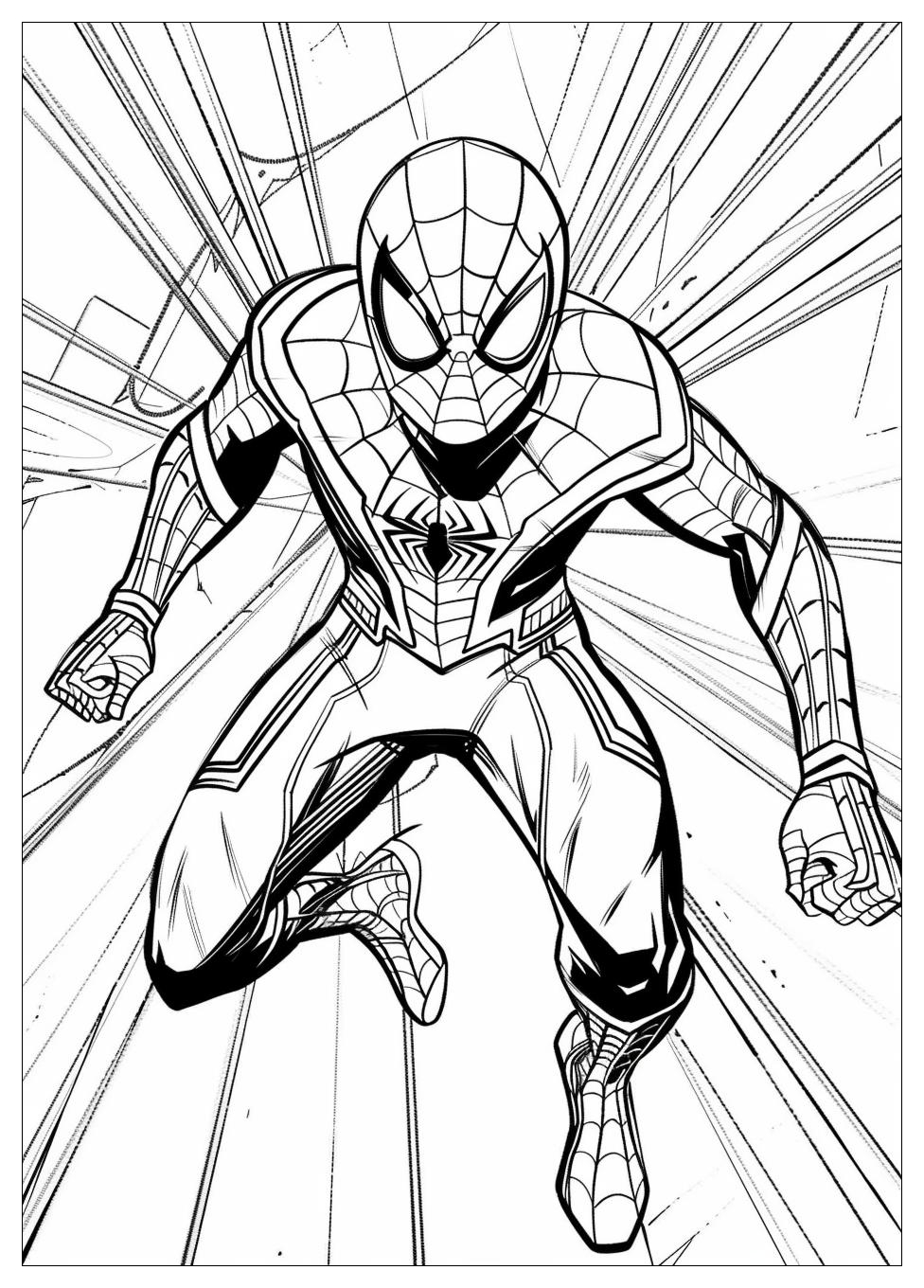 Miles Morales Coloring Pages-6