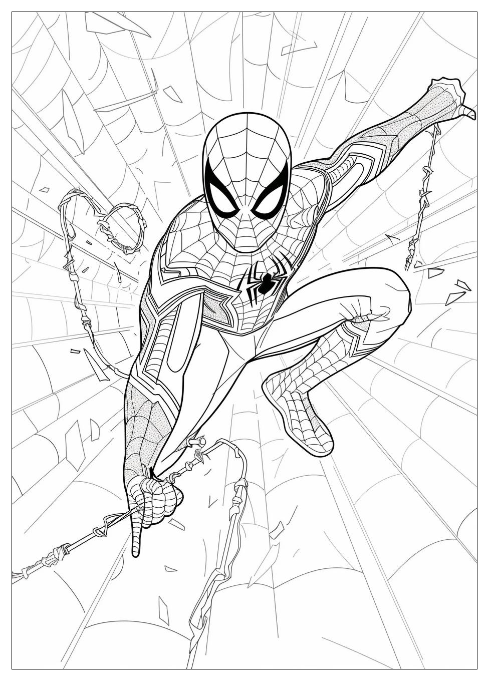 Miles Morales Coloring Pages-8