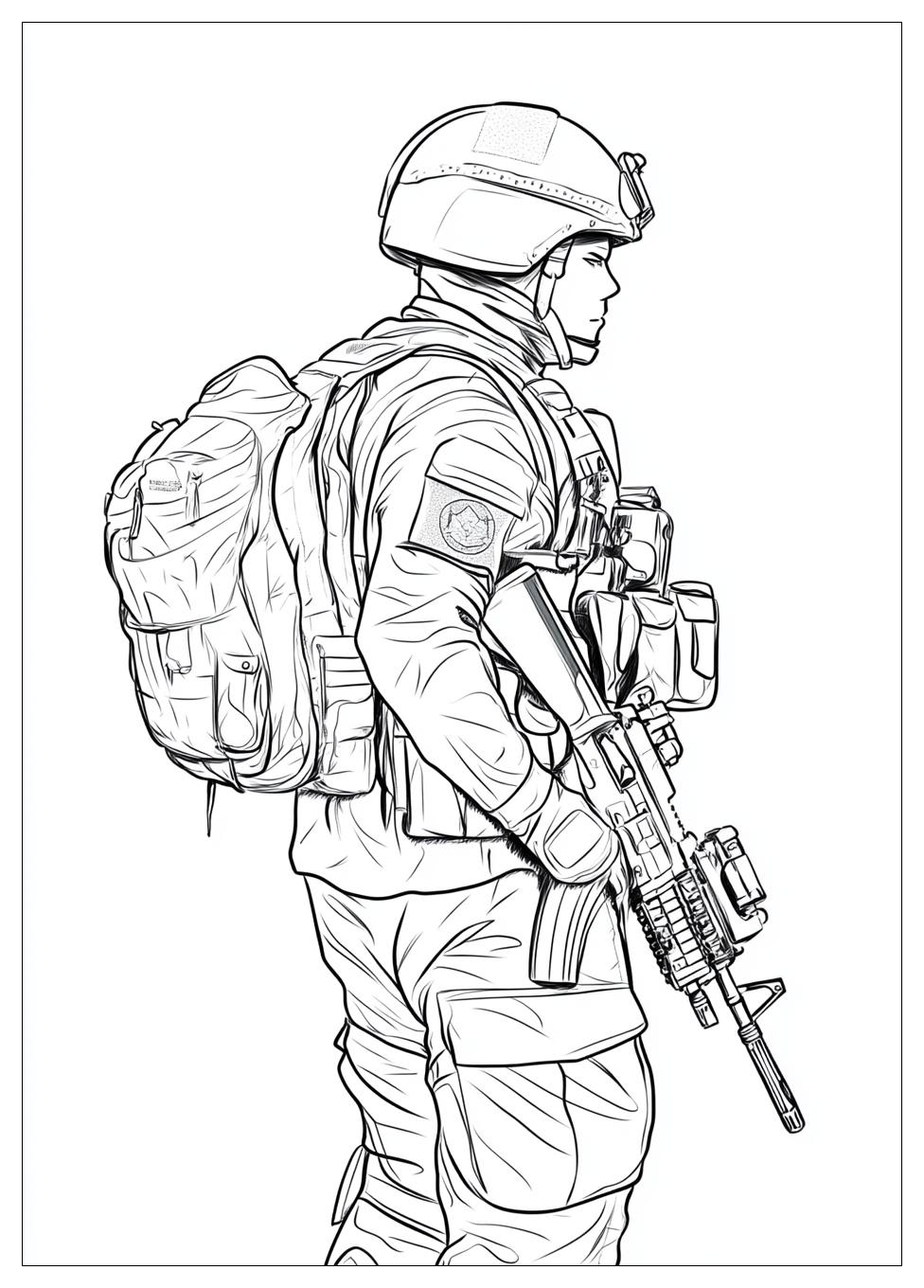 Military Coloring Pages-12
