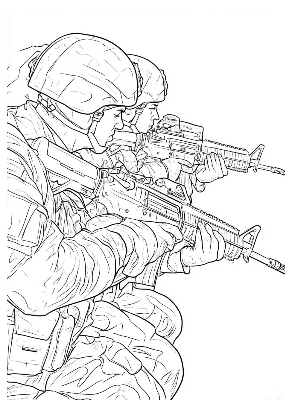Military Coloring Pages-13