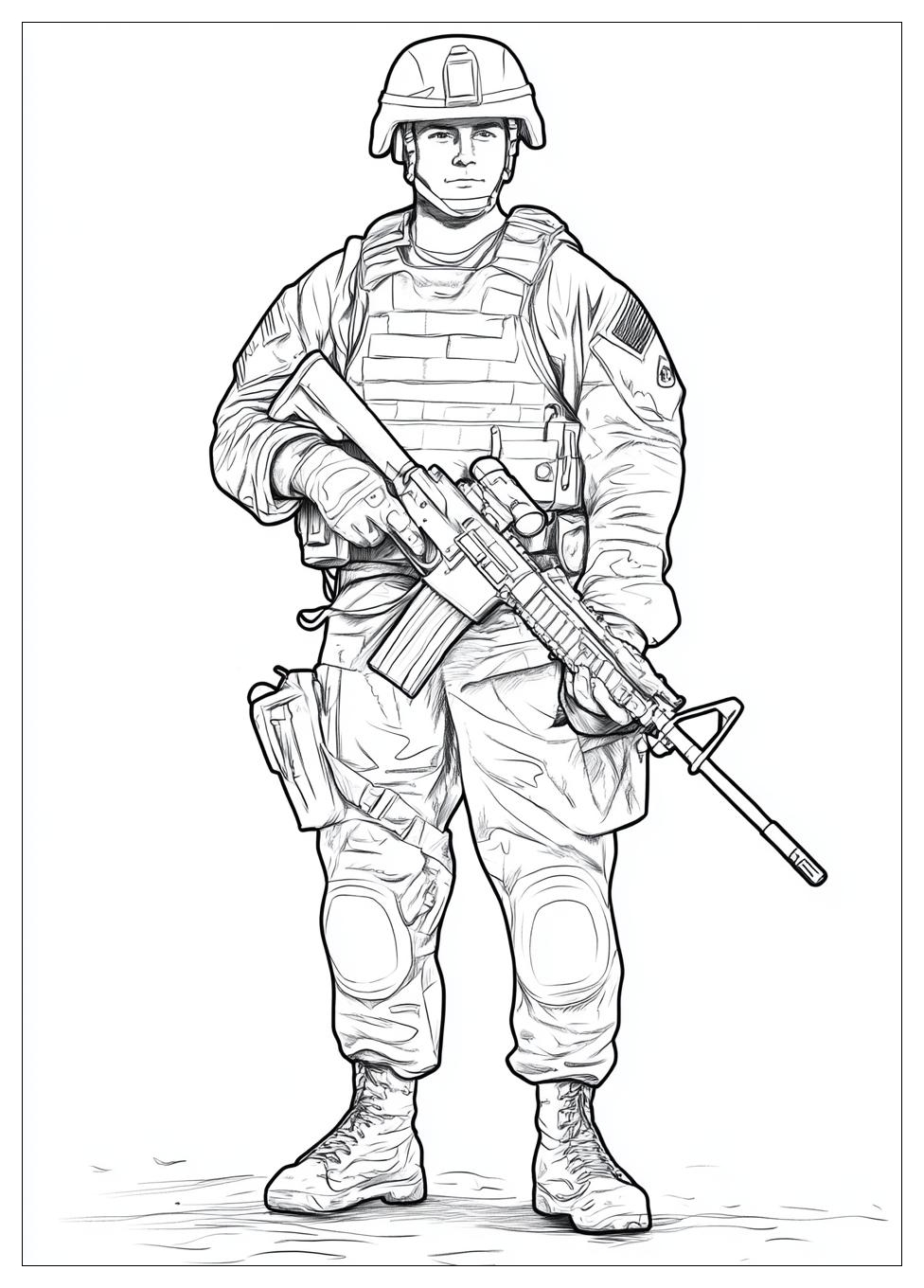 Military Coloring Pages-16