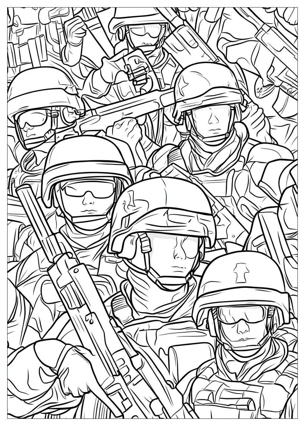 Military Coloring Pages-20