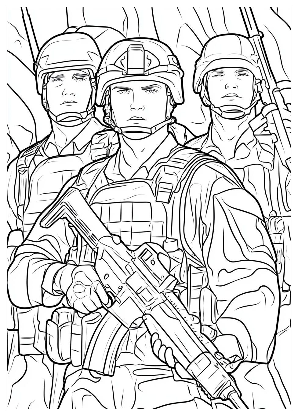 Military Coloring Pages-5