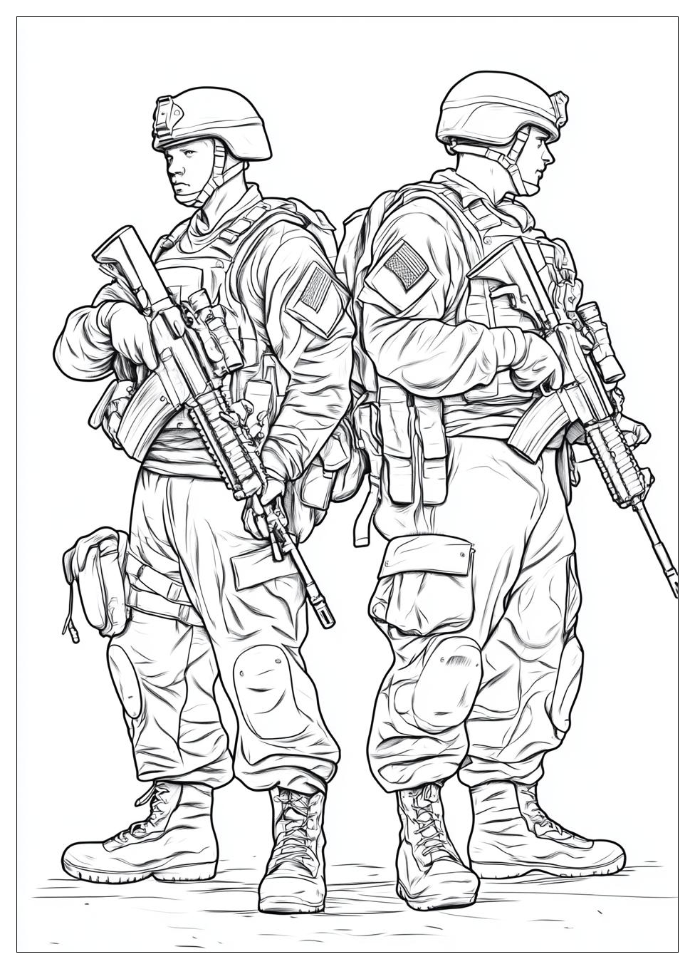 Military Coloring Pages-7