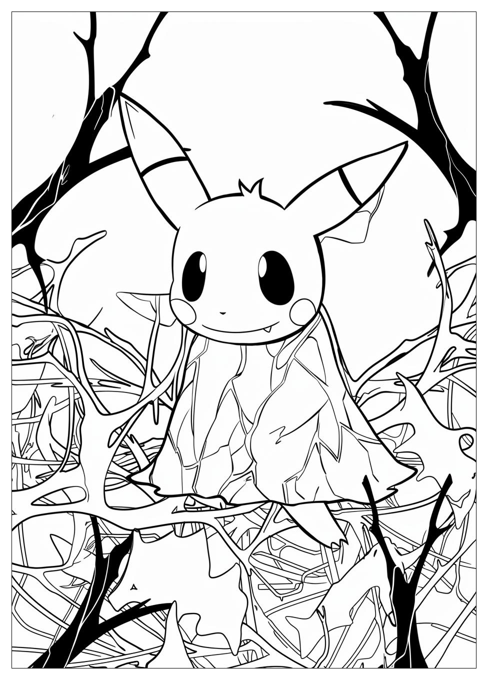 Mimikyu Coloring Pages-12