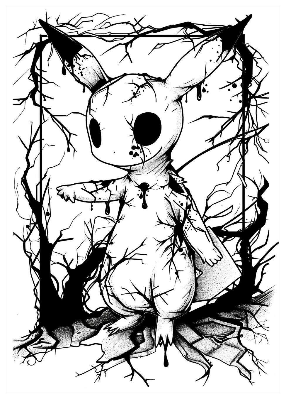 Mimikyu Coloring Pages-16