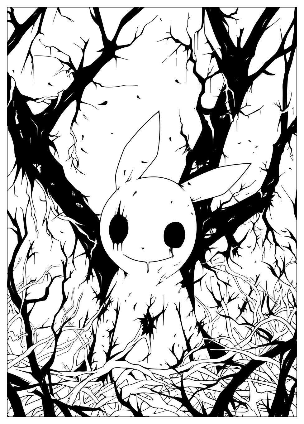 Mimikyu Coloring Pages-19