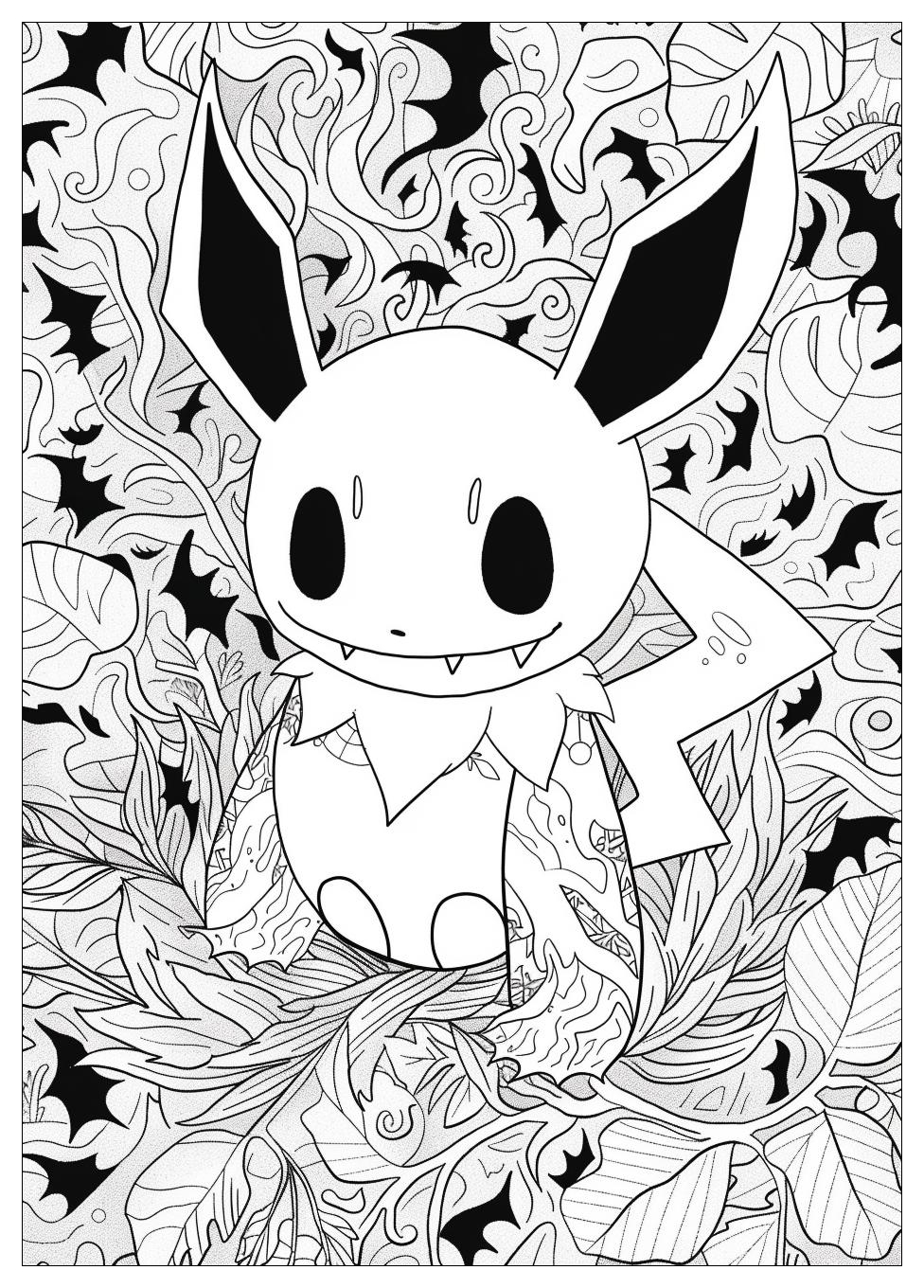 Mimikyu Coloring Pages-2