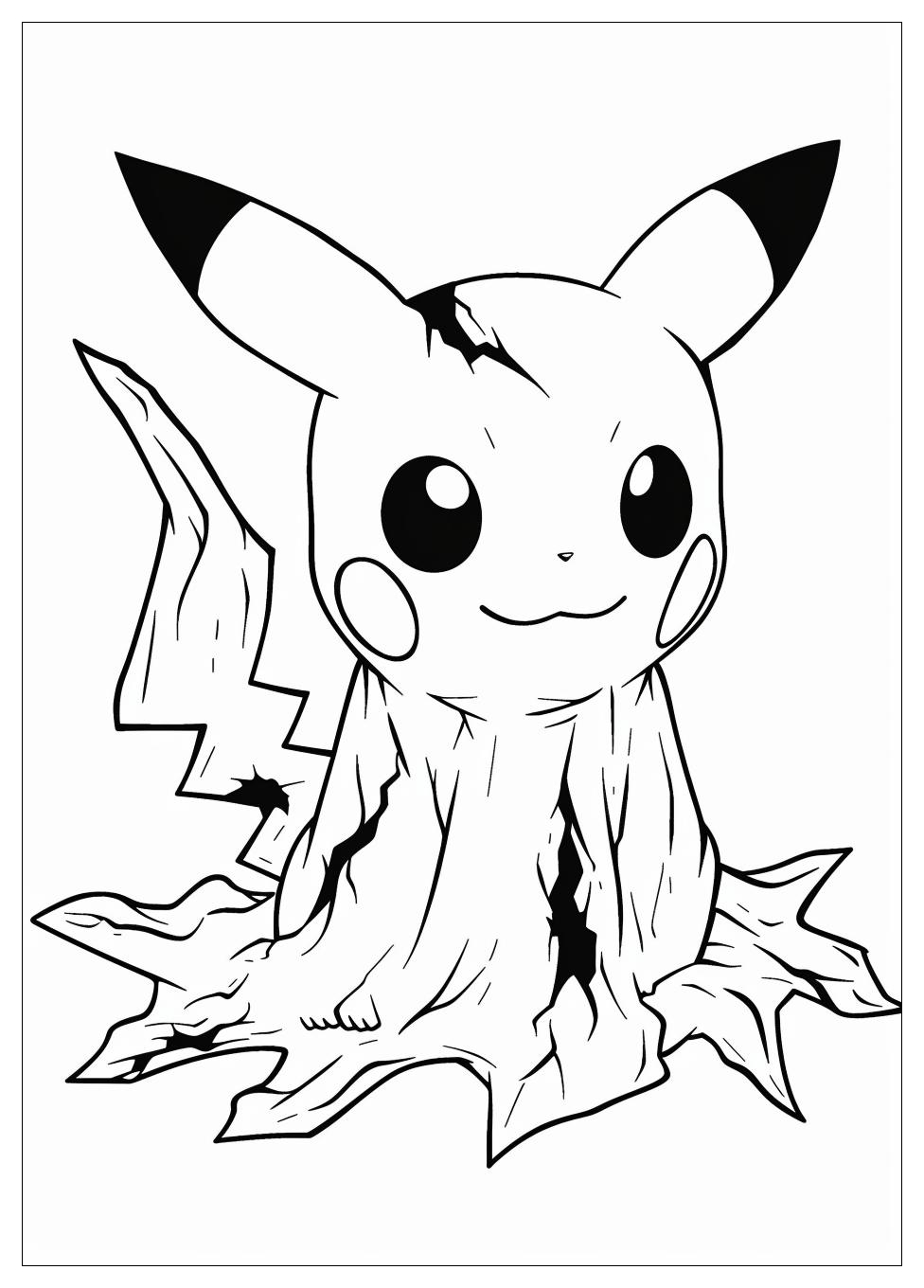 Mimikyu Coloring Pages-4