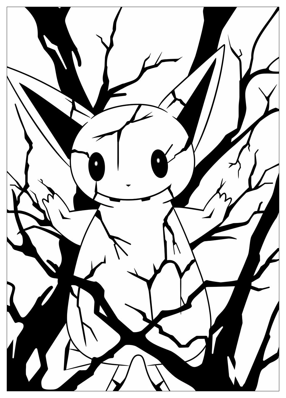Mimikyu Coloring Pages-5
