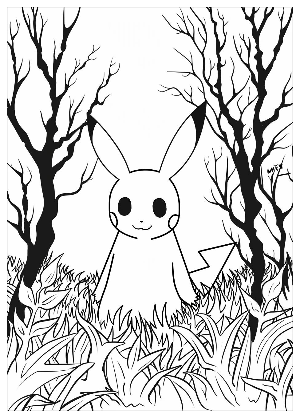 Mimikyu Coloring Pages-6