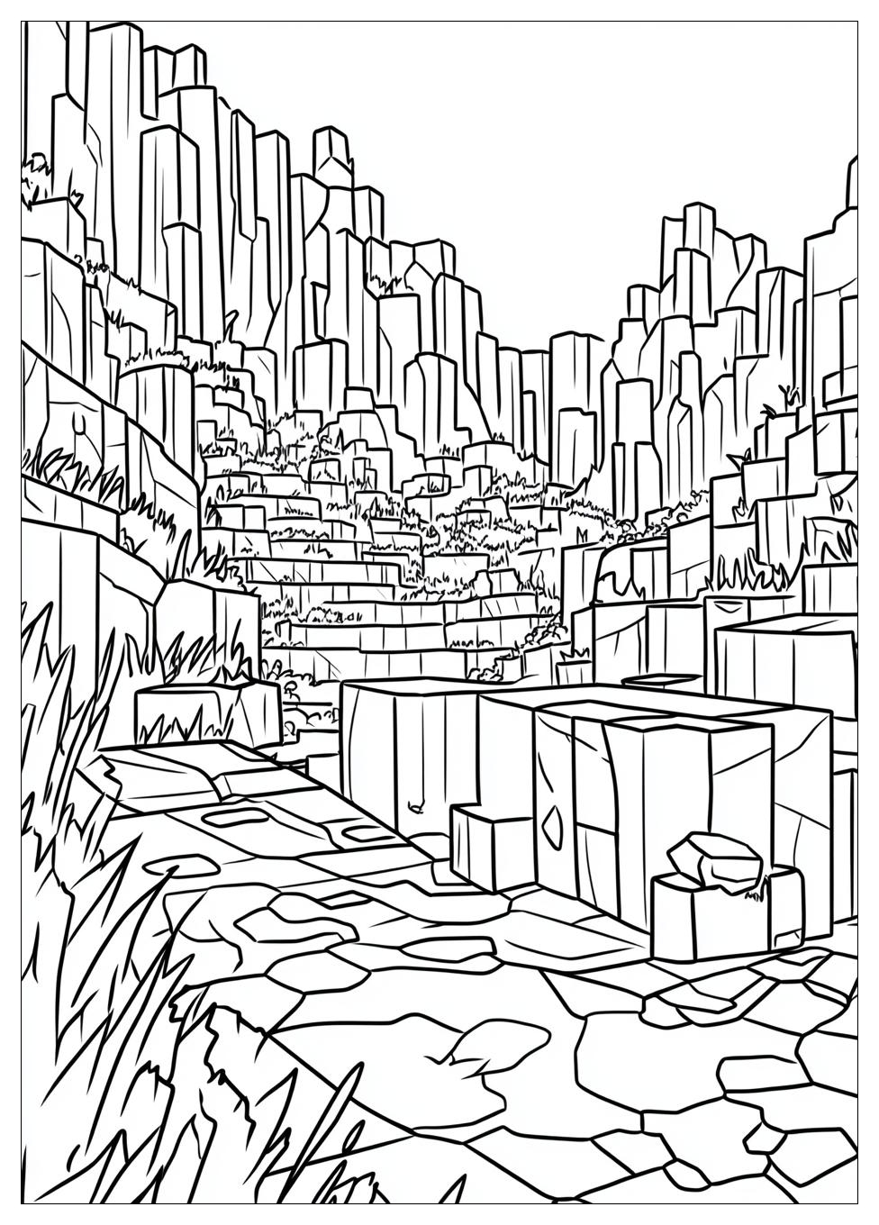Minecraft Coloring Pages-13