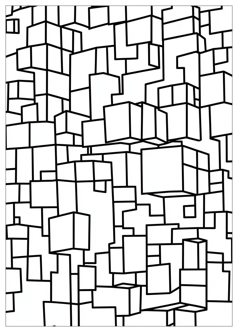 Minecraft Coloring Pages-3