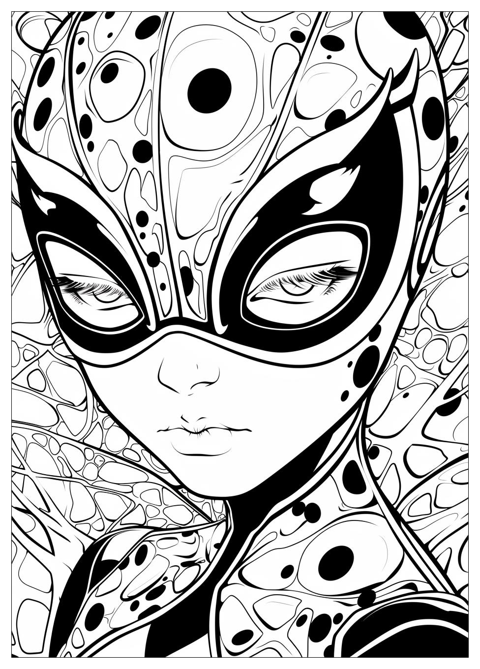 Miraculous Ladybug Coloring Pages-18