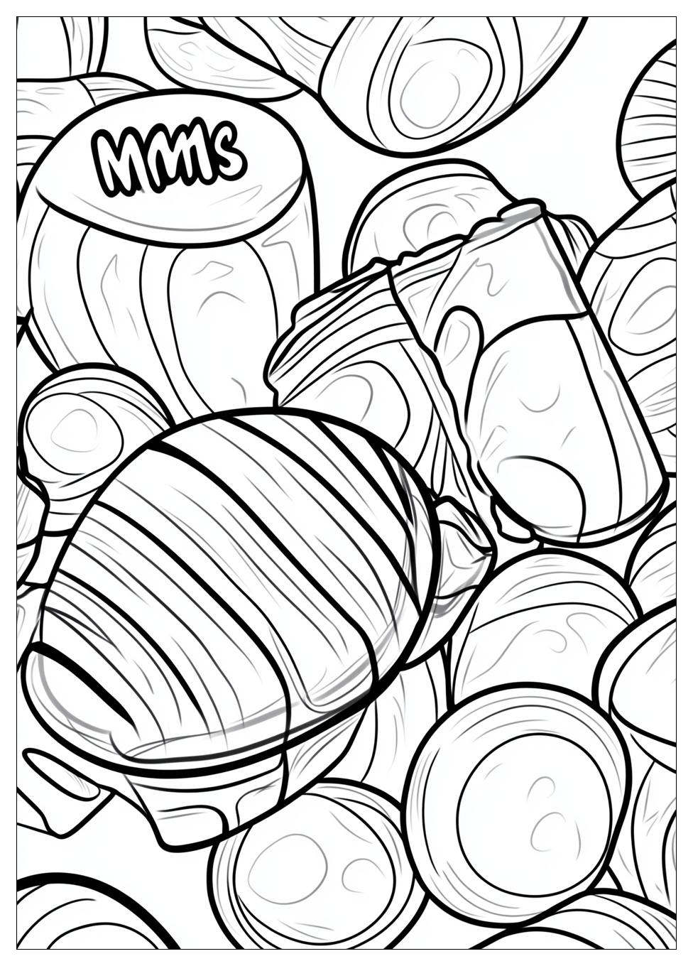 Mms Coloring Pages-1