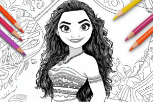 Moana Coloring Pages