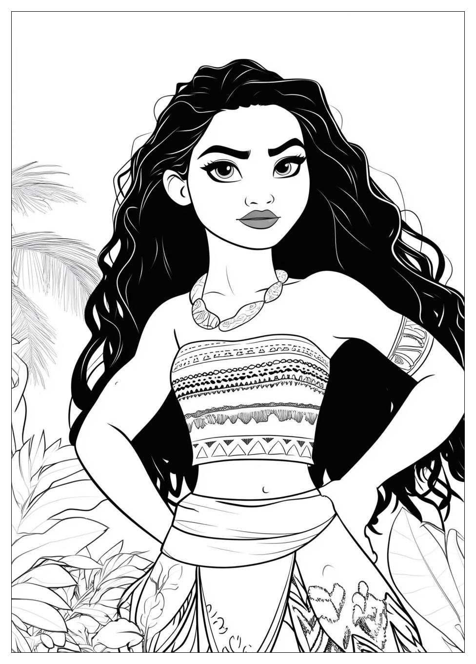 Moana Coloring Pages-10