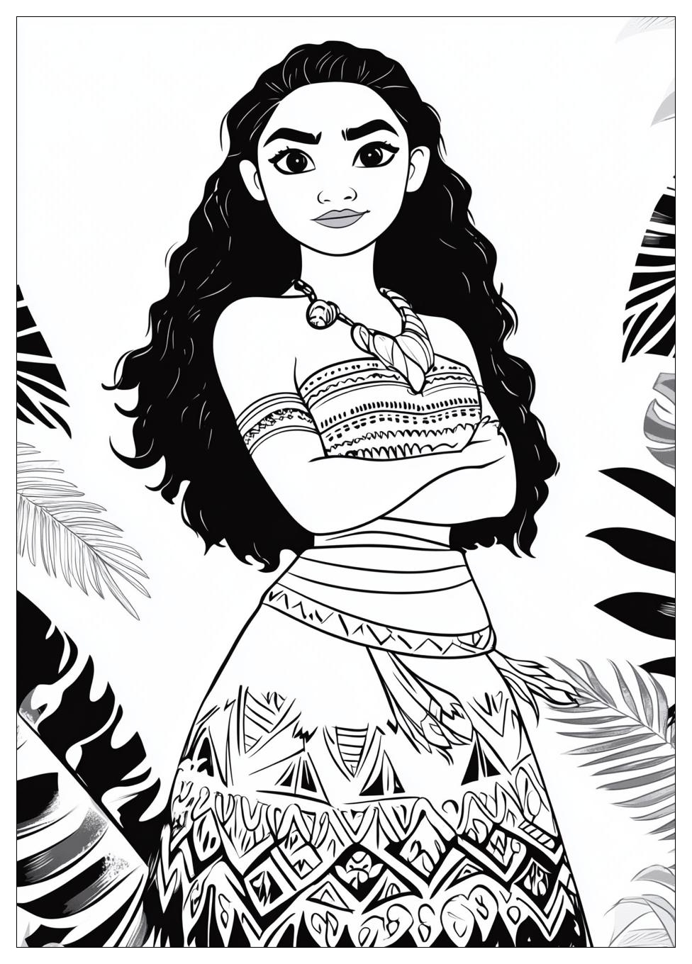 Moana Coloring Pages-11