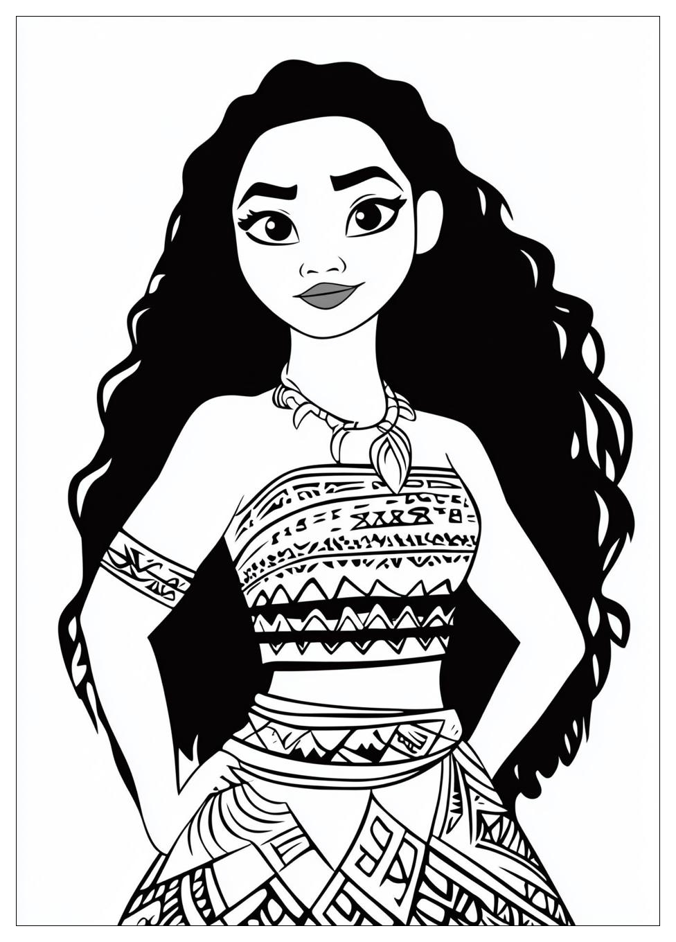 Moana Coloring Pages-12