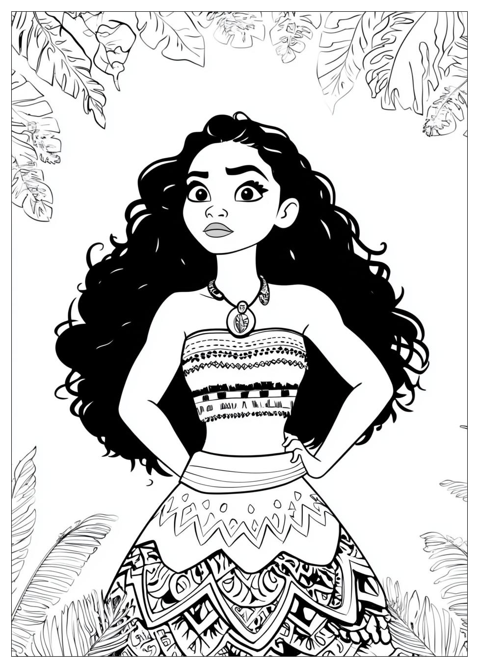 Moana Coloring Pages-13