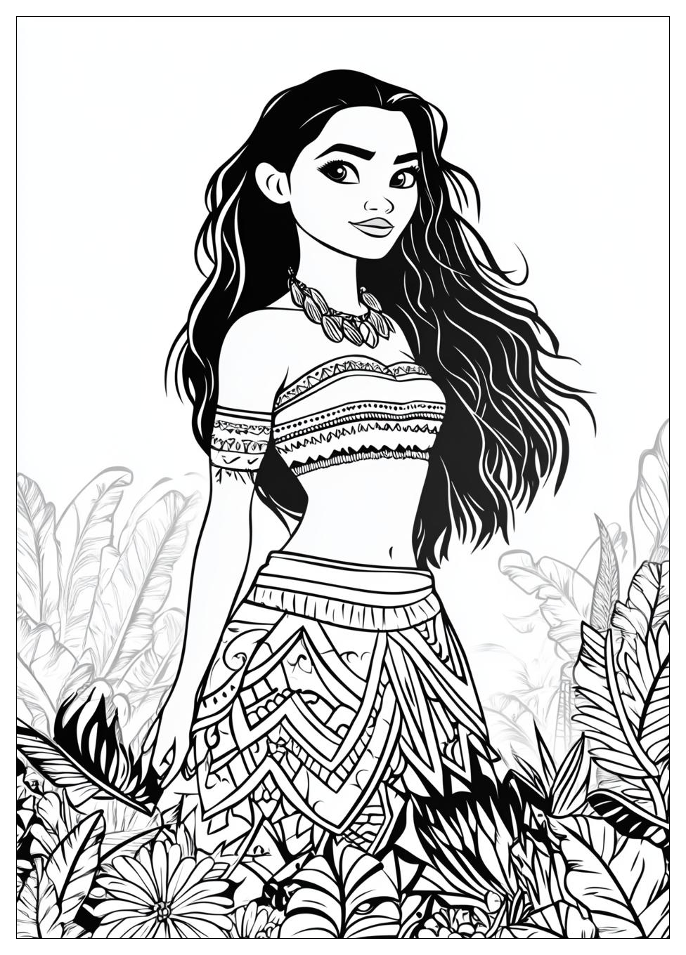 Moana Coloring Pages-14
