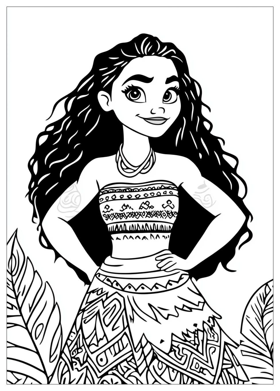 Moana Coloring Pages-15