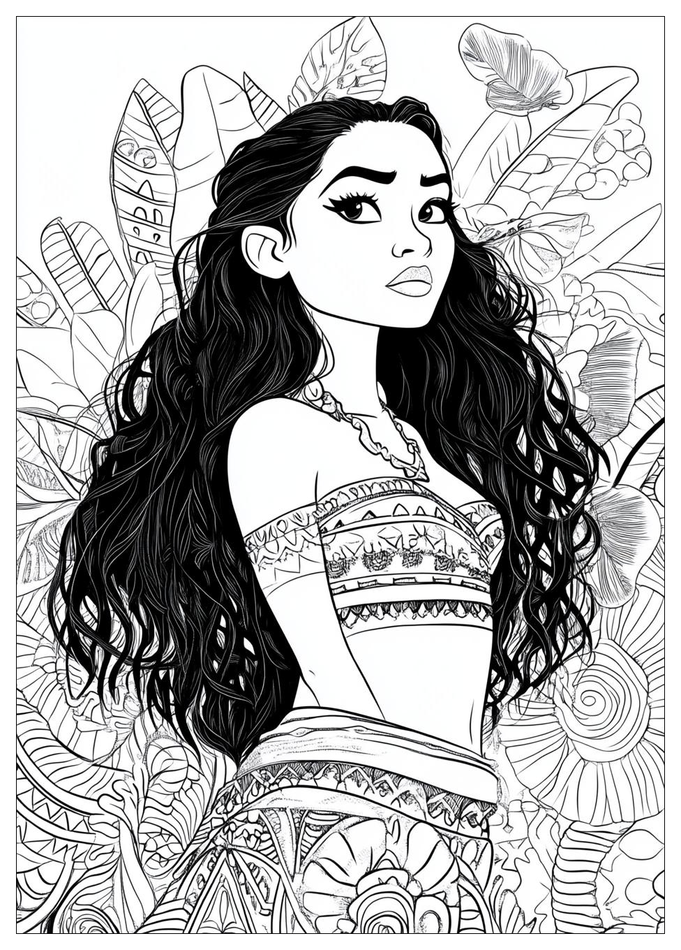 Moana Coloring Pages-16