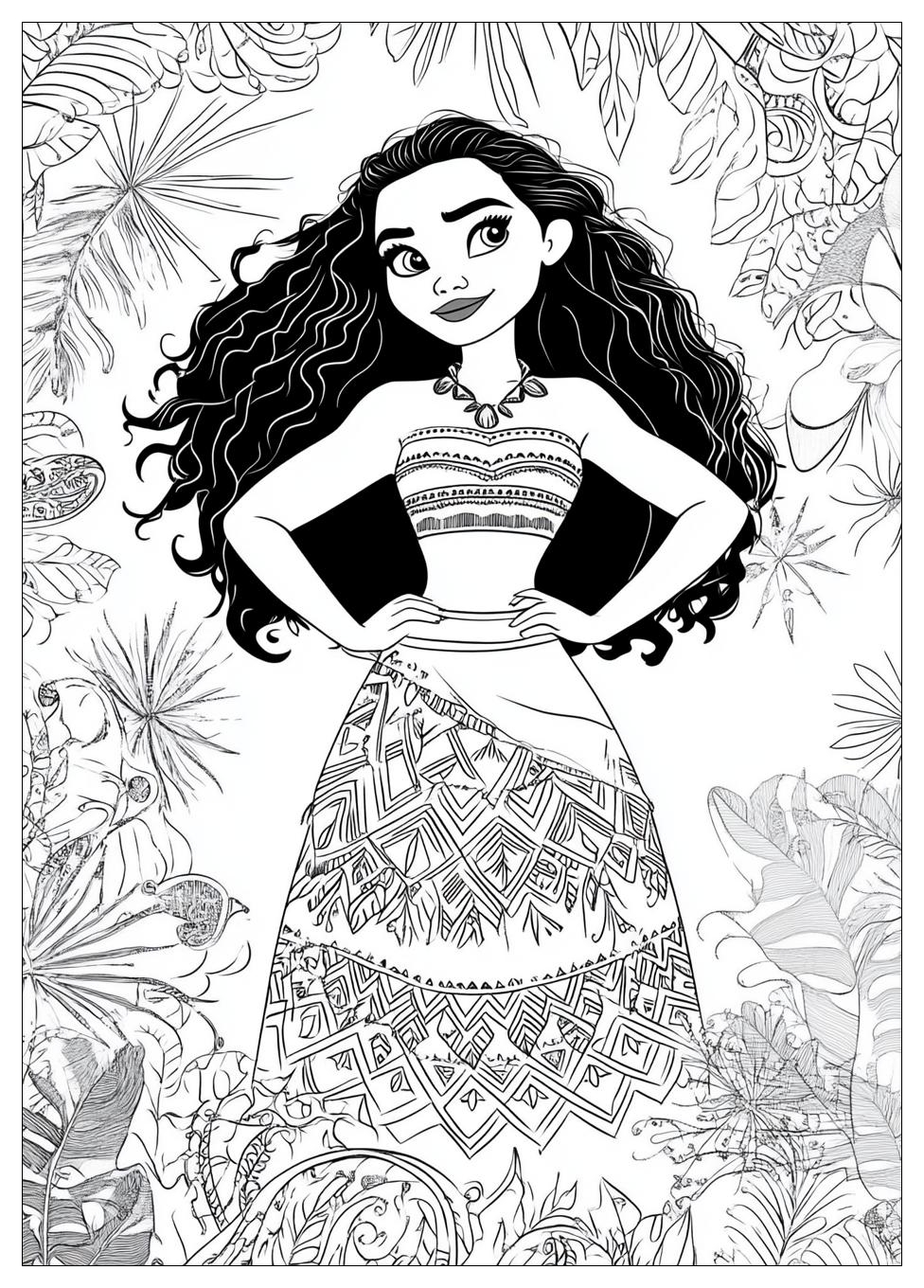 Moana Coloring Pages-17