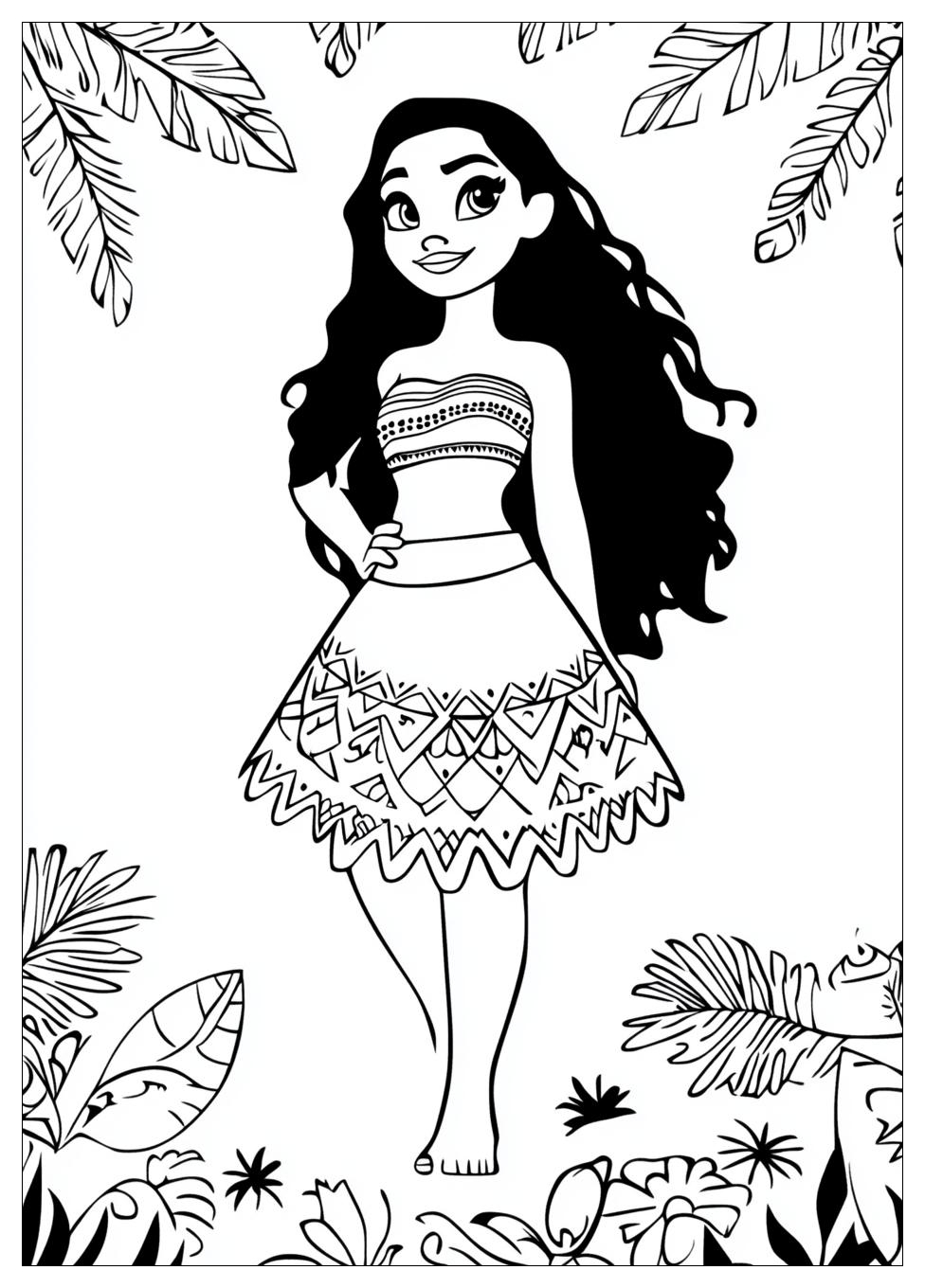 Moana Coloring Pages-18