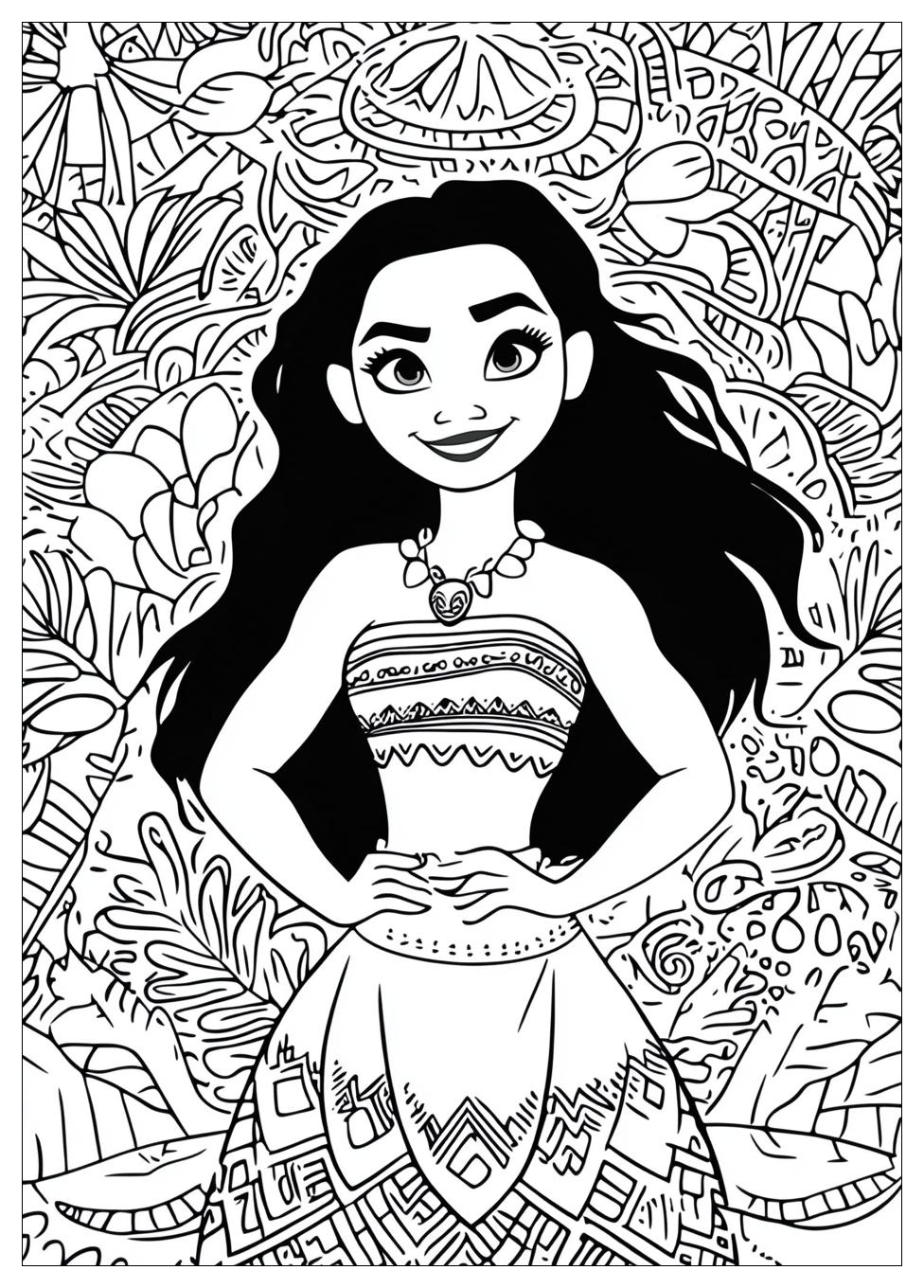 Moana Coloring Pages-19