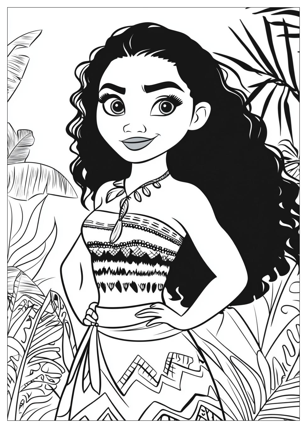 Moana Coloring Pages-2